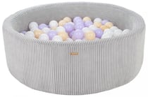 Piscine à balles 300 balles 90 cm violet, cappuccino - Velinda