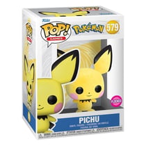 Pokémon - Figurine POP! Flocked Pichu *Exclusive Version* 9 cm - Funko