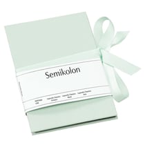 Leporello Classico – Livre accordéon 14 photos 10x15 cm – Vert Pastel Mousse – Semikolon