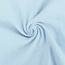 Tissu double gaze à carreaux, au mètre par 50 cm - Laize : 150 cm