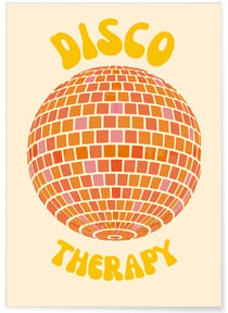 Affiche Disco Therapy 3 | A3 : 29,7x42cm