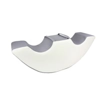 Duo rocker bloc en mousse blanc gris - Velinda