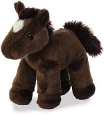 Peluche Mini Flopsies Chestnut Le Cheval 20 cm - Aurora