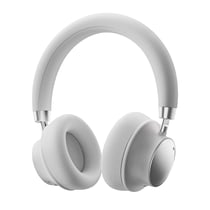 Akashi Casque Audio sans Fil Bluetooth 5.3 avec Microphone Intégré Autonomie 30h Blanc