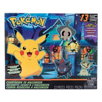 Calendrier de l'avent halloween pokemon - figurines et accessoires - bandai