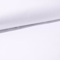 Tissu Toile Coton Canvas uni Blanc