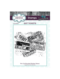 Tampon Andy Skinner Got Tickets Creative Expressions