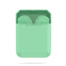 Ecouteurs Bluetooth Sans Fil V5.0 HiFi Avec Boîtier De Charge Et Contrôle Tactile Vert YONIS
