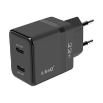 LinQ Chargeur Secteur USB-C 33W Power Delivery Noir