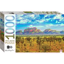 Puzzle parc national d'uluru kata tjuta 1000 pieces - collection paysage d'australie