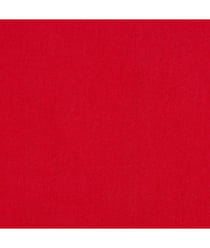 TISSU 100% COTON UNI de 150 cm de largeur Rouge vendu par 50 cm