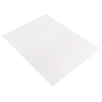 Caoutchouc mousse Plaque, blanc, 30x40x0,3cm
