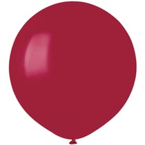 10 Ballons Bordeaux Mat Ø48cm