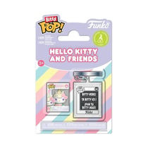 Hello Kitty - Pack 2 figurines Bitty POP! & Accessoire Hello Kitty porte-clés 2 cm - Funko