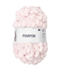 Fil à pompons à tricoter CREATIVE POMPON UNI 200 GR - Rico Design 46 rose