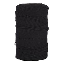 Fil, 2mm ø, noir, ca. 600g, Bobine 260m