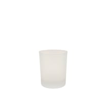 Verre à bougie transparent 200 ml / bougie 150 g