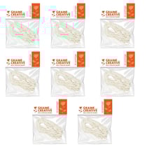 80 élastiques blancs pour masques 60 cm