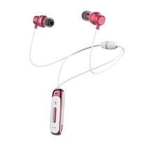 Casque Sport Bluetooth Sans Fil Étanche Avec Micro Et Réduction De Bruit Rose YONIS