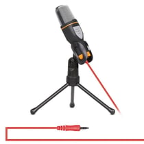 Microphone Professionnel Condensateur Avec Trépied Pour PC Et Mac Diffusion En Direct Noir YONIS