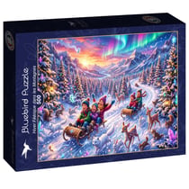 Puzzle 500 pièces - Hiver Féérique dans les Montagnes - Bluebird Puzzle