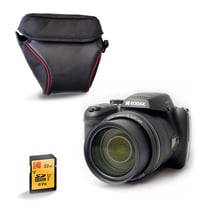 KODAK Pixpro Astro Zoom AZ528 - Appareil Photo Numérique Bridge, Zoom X52, Grand Angle de 24 mm, 16 Mégapixels CMOS, LCD 3", Wi-Fi, Rafale 6 i/s, Contrôle sans fil