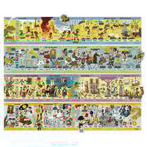 Grande frise historique magnétique en bois - vilac - 2736 - puzzle jeu educatif