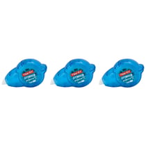 Ruban correcteur TIPP-EX Easy Refill - Bleu transparent - 5 mm x 14 m - Lot de 3