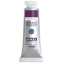 Gouache - Extra-fine - Violet quinacridone - 860 - Lefranc Bourgeois - Linel - 14ml