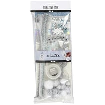 Assortiment de matériel créatif pour activités manuelles enfant - Hiver