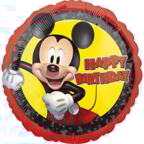 Ballon à Plat MickeyHappy Birthday