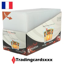 Lot de 100 protections Phoenix Shield - PVC - Transparent - 68 x 98 mm