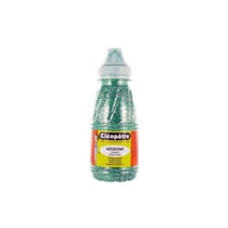 Flacon de peinture à l'eau pailletée Cléopâtre 250ml vert émeraude