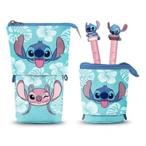 Lilo & Stitch - Trousse Pop Up Lilo & Stitch avec 2 stylos à bille effaçable à encre gel