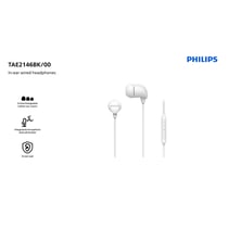 Écouteurs Philips USB-C TAE2146WT Blanc