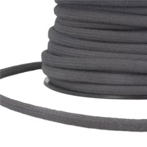 Bobine 30m Cordon coton gris foncé 4mm