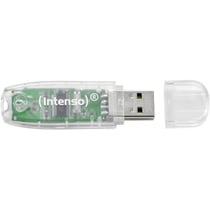 Clé usb INTENSO 2.0 RAINBOW 32go transparent