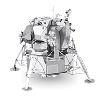 Espace - Apollo Lunar Module - Maquette 3D en métal avec 2 feuilles
