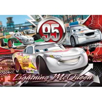 Puzzle disney cars flash mcqueen - 24 pieces - puzzle super color maxi - clementoni - 24442