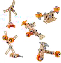 Jeu de construction en bois - kit de demarrage