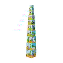 Pyramide animaux du monde 10 pièces