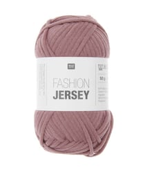 Pelote de coton à tricoter FASHION JERSEY - Rico Design 24 Violet Baie