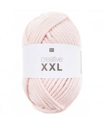 Pelote de laine à tricoter CREATIVE XXL 1000 gr ! - Rico Design 02 Rose