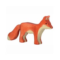FIGURINE HOLZTIGER RENARD 14 CM