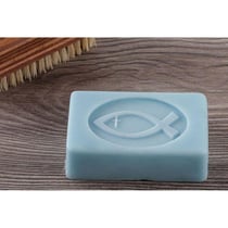 Tampon caoutchouc pour savon à faire soi-même - Poisson