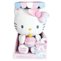 Hello Kitty Peluche Interactive Anniversaire +/- 26 cm - Musique, bougie et rire interactifs.