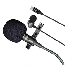 Microphone Lavalier Type-C 3m Pour Vidéo Podcast TikTok YouTube Audio Clair YONIS