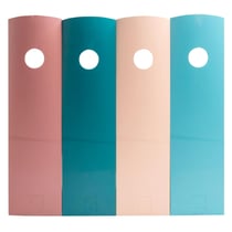 Set de 4 porte-revues Mag-Cube Skandi - Couleurs assorties - Exacompta
