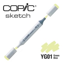 Copic - Marqueur à l'alcool Copic Sketch YG01 Green Bice