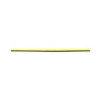 Bobine 50m lacet aspect cuir 2mm jaune paille